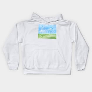 Wyoming Home State Kids Hoodie